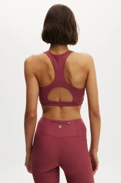 Active Core Keyhole Back Crop