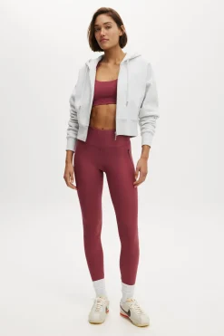 Active Core Keyhole Back Crop