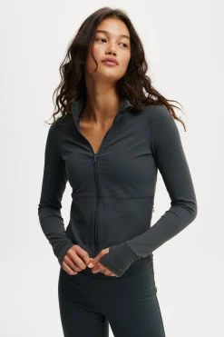 Active Core Zip Through Long Sleeve