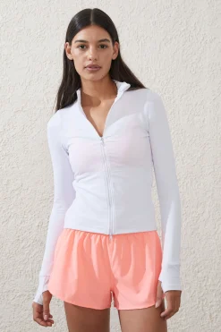 Active Core Zip Through Long Sleeve