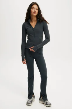 Active Core Zip Through Long Sleeve