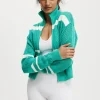 Active Crochet Zip Through