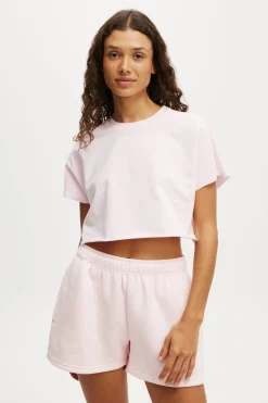 Active Cropped Boxy Tshirt