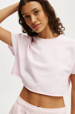 Active Cropped Boxy Tshirt