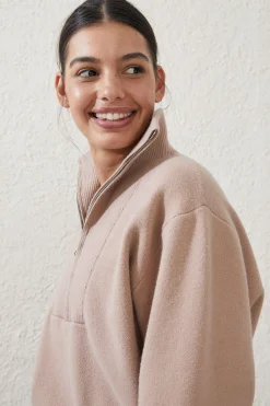 Active Knit Half Zip Jumper
