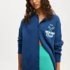 Active Knitted Graphic Bomber
