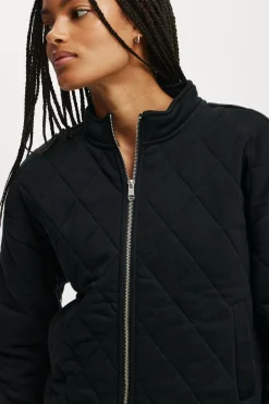 Active Quilted Zip Through