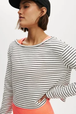 Active Stripe Longsleeve