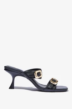 Alice Double Buckle Mule
