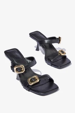Alice Double Buckle Mule