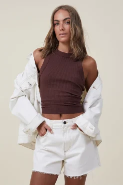 A-Line Denim Short