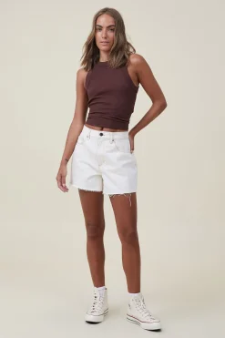 A-Line Denim Short