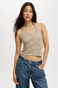 All Day V Neck Halter