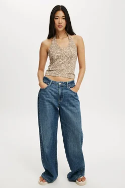All Day V Neck Halter