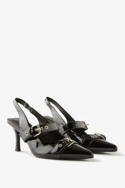 Amber Statement Pointed Slingback