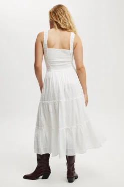 Aria Corset Detail Maxi Dress