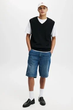 Baggy Denim Short