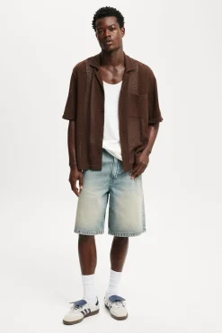 Baggy Denim Short