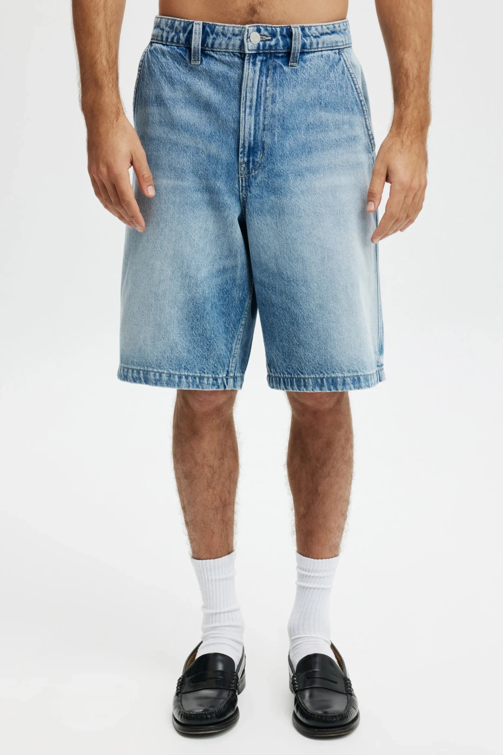 Baggy Denim Short