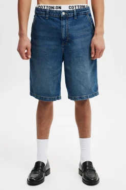 Baggy Denim Short