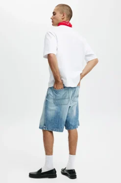 Baggy Denim Short