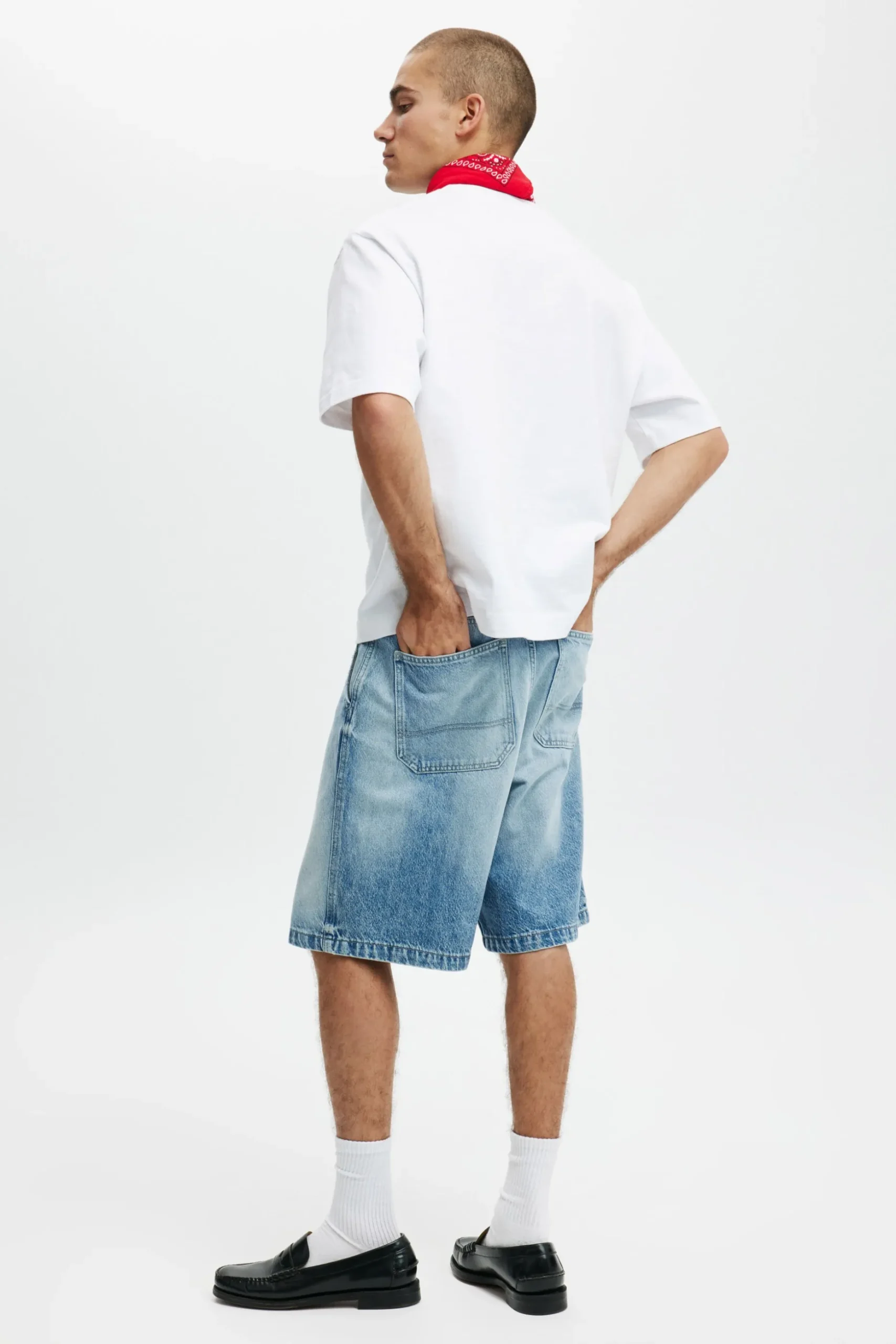 Baggy Denim Short