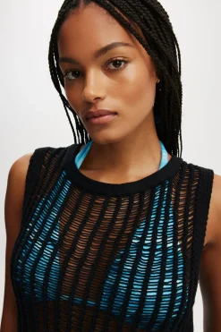 Beach Ladder Knit Top