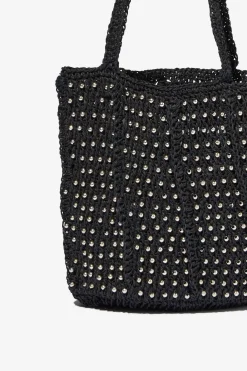 Bella Crochet Beaded Bag