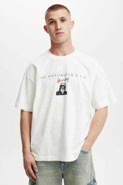 Biggie Smalls Box Fit Premium Music T-Shirt