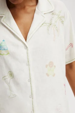 Body Woven Sleep Set