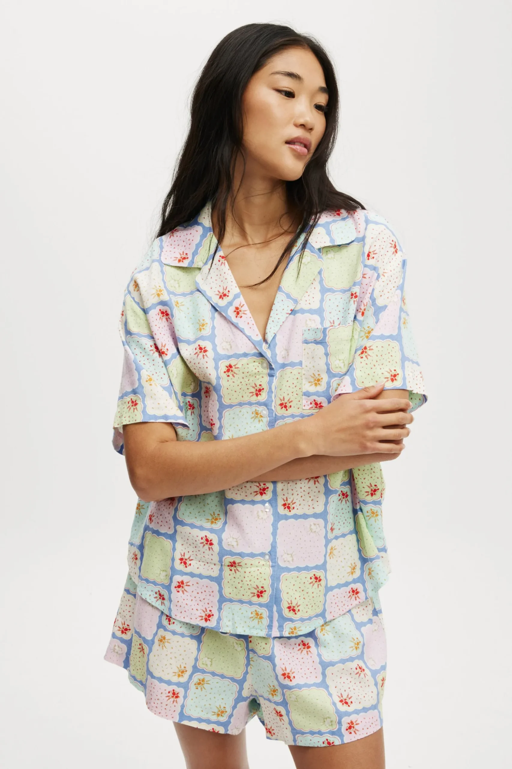 Body Woven Sleep Set