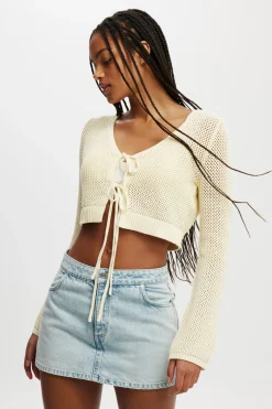 Bonfire Tie Cardigan