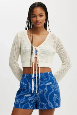 Bonfire Tie Cardigan