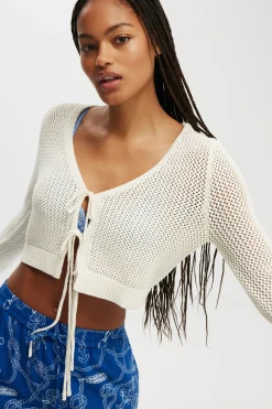 Bonfire Tie Cardigan