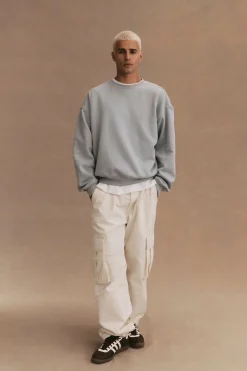 Box Fit Crew Sweater