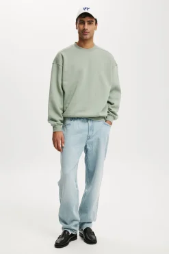 Box Fit Crew Sweater