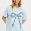 Boxy Tee Made With Liberty Fabric Graphic/Trims
