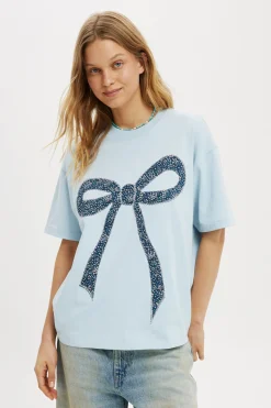 Boxy Tee Made With Liberty Fabric Graphic/Trims