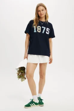 Boxy Tee Made With Liberty Fabric Graphic/Trims