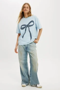 Boxy Tee Made With Liberty Fabric Graphic/Trims