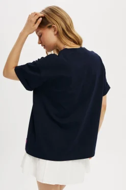 Boxy Tee Made With Liberty Fabric Graphic/Trims