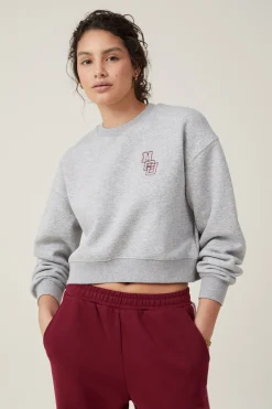 Classic Fleece Boxy Crew Sweatshirt