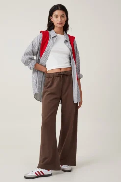 Classic Fleece Wide Leg Sweatpant