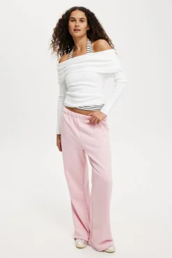 Classic Fleece Wide Leg Sweatpant
