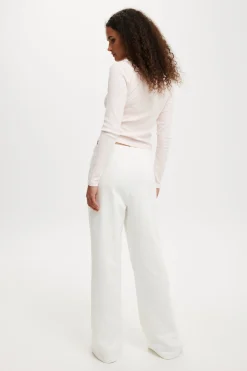 Classic Fleece Wide Leg Sweatpant