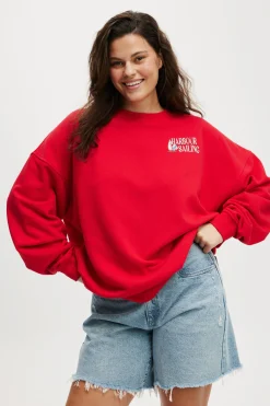 Classic Graphic Crew Sweatshirt