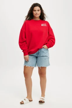 Classic Graphic Crew Sweatshirt