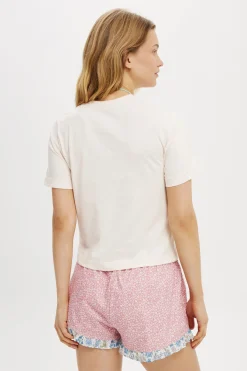 Classic Tee Made With Liberty Fabric Graphic/Trim