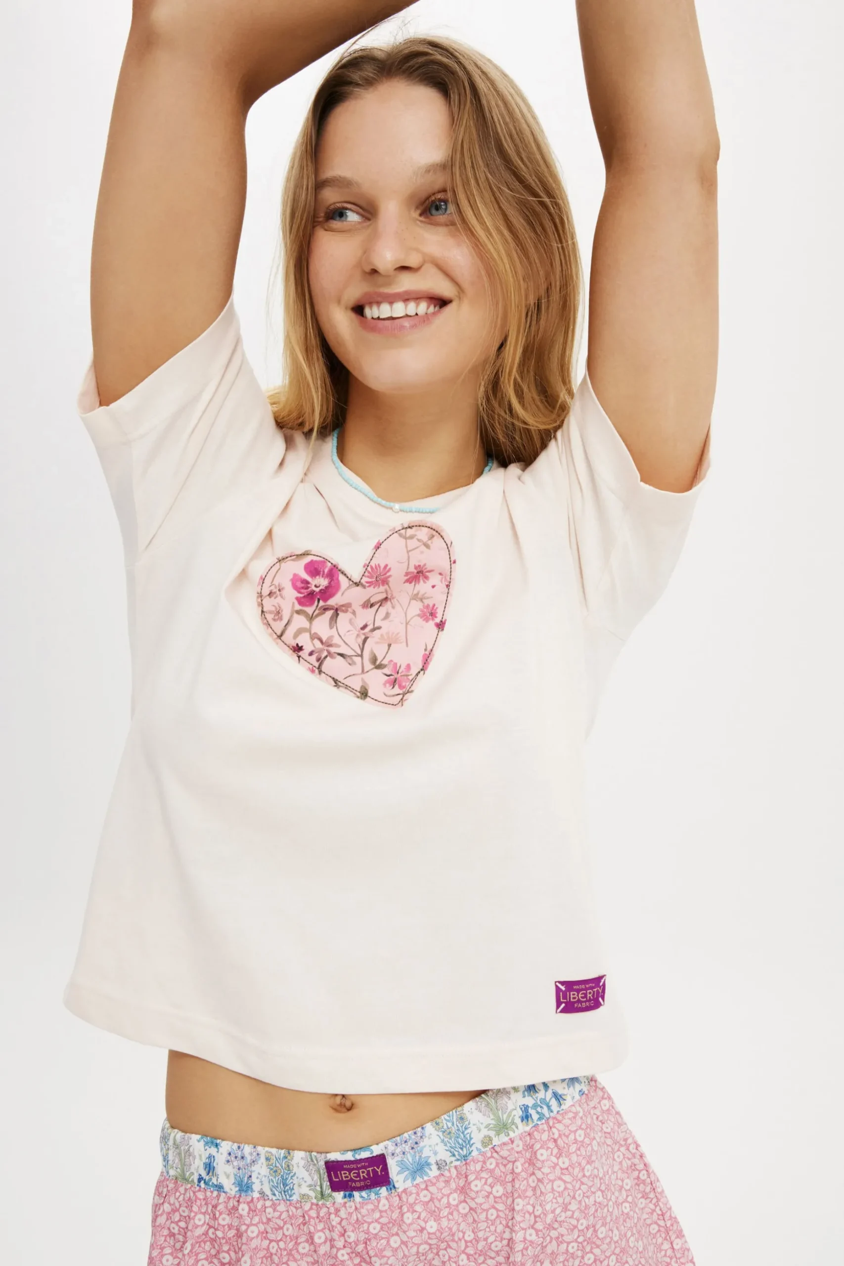 Classic Tee Made With Liberty Fabric Graphic/Trim