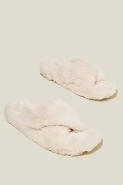 Cosy Crossover Slipper